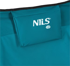 NC3306 KRZESŁO PLAŻOWE NIEBIESKO CZARNE NILS CAMP 9