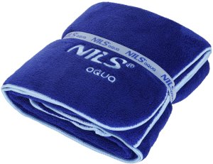 Nils Extreme NAR14 RĘCZNIK Z MIKROFIBRY FROTTE GRANATOWY 160X80cm NILS AQUA 2