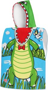NAR20 RĘCZNIK PONCZO CROCODILE NILS AQUA 1