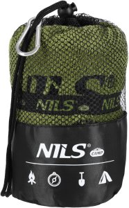 NCR15 RĘCZNIK Z MIKROFIBRY WOJSKOWY KHAKI 120x60 cm NILS CAMP 9