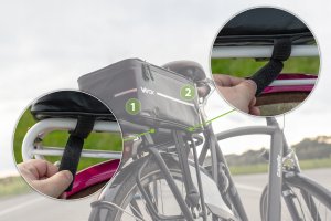Vayox Sakwa rowerowa na bagażnik pojedyncza VA0166 6