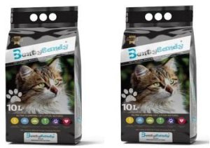 Żwirek bentonitowy BENTY SANDY NATURAL 20L (czarne opak) 2