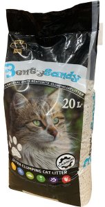 Żwirek bentonitowy BENTY SANDY Active CARBON 20L 1
