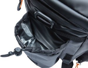 Torba na bagażnik BASIL MILES TARPAULIN TRUNKBAG XL PRO 9-36L, 100% wodoodporna black orange (bez płytki mocującej) (NEW 2024) 3