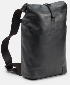 Plecak BROOKS PICKWICK HARD LEATHER, Black, Pojemność 12L, Garbowana skóra (NEW) 1