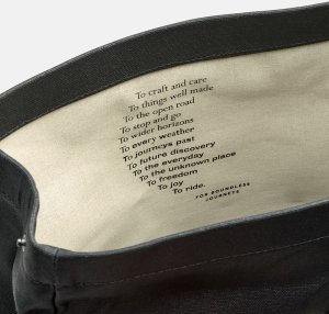 Brooks BROOKS PICKWICK Cotton canvas Total Black Pojemność 12L Wodoodporna bawełna 6