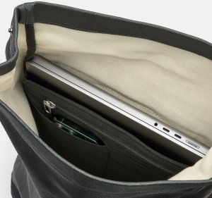 Brooks BROOKS PICKWICK Cotton canvas Total Black Pojemność 12L Wodoodporna bawełna 7