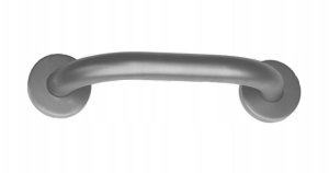 Poręcz / uchwyt prosty ERGOPLUS, długość 400 mm, kolor inox, wykończenie powierzchni : satyna 4