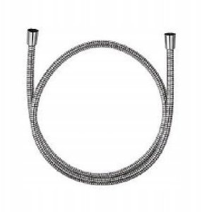 Wąż natryskowy LOGOflex, osłona z tworzywa sztucznego, z efektem metalicznym, z nakrętkami stożkowymi, G 1/2 x G 1/2 x 2000mm 2