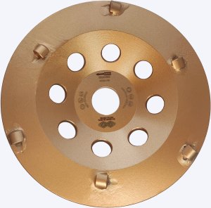 Profesjonalna tarcza 125mm PCD do usuwania kleistych smolistych powłok 1