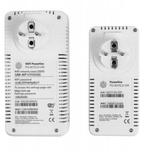 Transmiter PLC POWERLINE 5Ghz 1000mb/s WIFI LAN 6