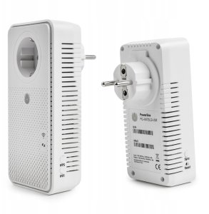 Transmiter PLC POWERLINE 5Ghz 1000mb/s WIFI LAN 7