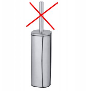 Szczotka do wc ALASSIO, stal nierdzewna, WENKO 4