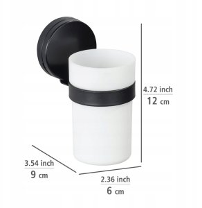 Pojemnik na szczoteczki do zębów PAVIA Static-Loc, WENKO 5