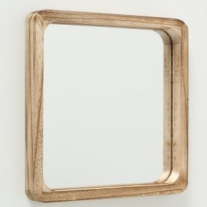 Lustra drewniane na ścianę, kwadratowe MAMBO, 3 sztuki 4