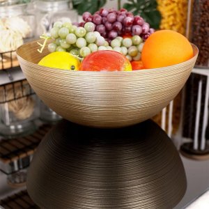 Misa dekoracyjna, szklana, Ø 28 cm 3