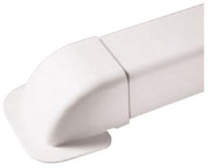 Maskownica ścienna IPWE110 biała Ivensis IPWE110 1