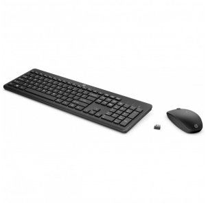 hp consumer D-E Layout - HP 235 Wireless Mouse and Keyboard Desktop Set (Black) 1