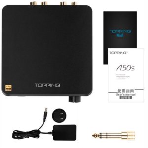 Wzmacniacz słuchawkowy Topping A50s Kolor: Czarny 7