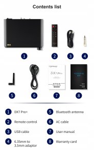 Topping Dx7 Pro+ Kolor: Srebrny 9