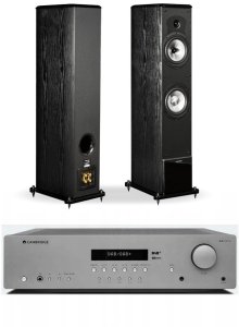 Cambridge Audio AXR100D Amplituner Stereofoniczny Kolor: Szary 14