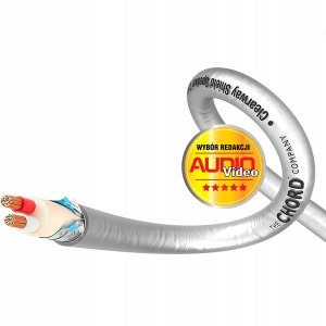 Chord CLEARWAY X - Kabel głośnikowy z wtykami ChordOhmic Długość: 2 x 3m 1