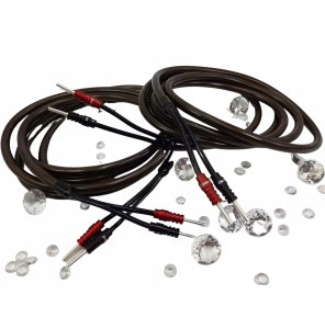 Chord EPIC X - Kabel głośnikowy z wtykami ChordOhmic Długość: 2 x 2,5m 4