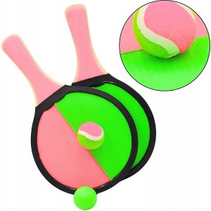 Enero ZESTAW RAKIETEK 2W1 BEACH I CATCH BALL ENERO 3