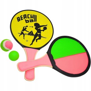 Enero ZESTAW RAKIETEK 2W1 BEACH I CATCH BALL ENERO 4