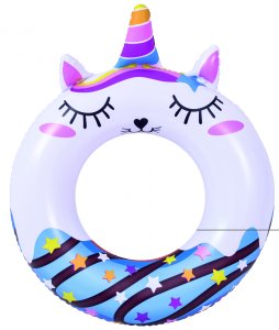 JiLong KÓŁKO DO PŁYWANIA DONUT PANDA 55CM 37595 2