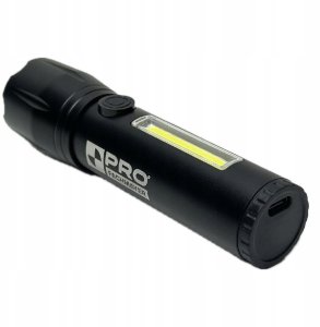 LATARKA LED  Z AKU. I ŚWIATŁEM BOCZNYM 100LM 4