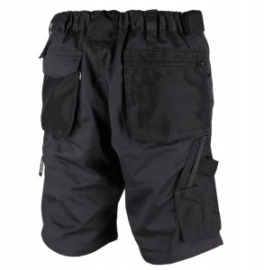 Szorty robocze ze spandexem rozm.S, 220g/m2, szare 3