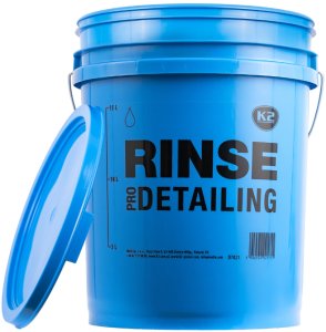 K2 WIADRO DETAILINGOWE 20 L NIEBIESKIE "RINSE" 1