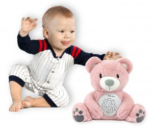 Milly Mally Zabawka pluszowa z Projektorem Milly Bear Pink 9