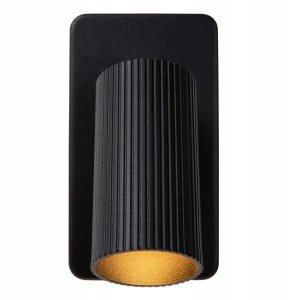 Kinkiet DELIGHT Lucide Clubs 09239/11/30 kinkiet lampa ścienna 1x40W GU10 czarny 2