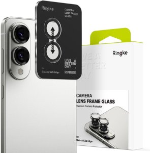 OSŁONA APARATU RINGKE CAMERA FRAME PROTECTOR GALAXY S25 EDGE BLACK 1