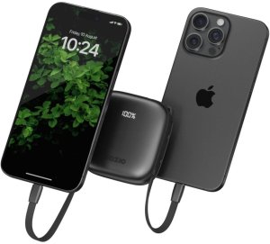 PowerBank 4w1 Bazic Fusion 10000mAh      PD20W USB-C/Lightning czarny 2