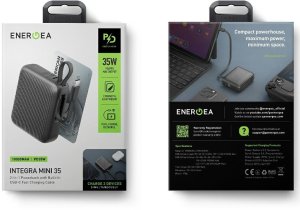 PowerBank Energea Integra Mini 35        10000mAh kabel USB-C PD35W szary 8