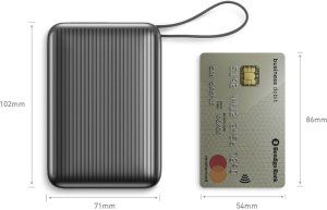 PowerBank Energea Integra Ultra 45       20000mAh kabel USB-C PD45W szary 2