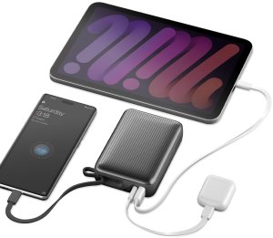 PowerBank Energea Integra Ultra 45       20000mAh kabel USB-C PD45W szary 4