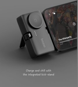 PowerBank 3w1 Bazic Koda 5000mAh PD20W   USB-C/Lightning czarny 7