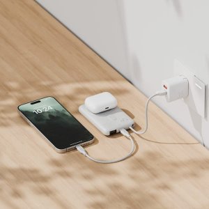 PowerBank Bazic Fusion Mag 10000mAh      MagSafe kabel USB-C szary 11