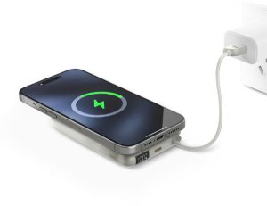 PowerBank Bazic Fusion Mag 10000mAh      MagSafe kabel USB-C szary 9