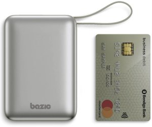 PowerBank 4w1 Bazic Fusion Mini 20000mAh kabel USB-C/Lightning szary 2