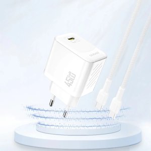 Ładowarka sieciowa Dudao A28 GaN 45W USB-C | Szybka, Kompaktowa, Uniwersalna 1