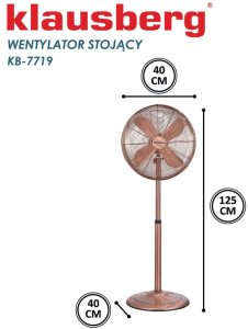 WENTYLATOR WIATRAK PODŁOGOWY KLAUSBERG KB-7719 6