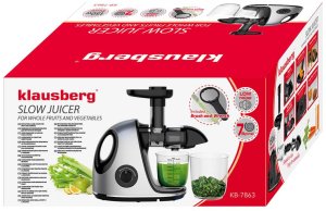 SOKOWIRÓWKA WYCISKARKA WOLNOOBROTOWA KLAUSBERG KB-7863 15