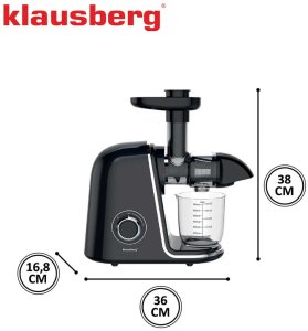 SOKOWIRÓWKA WYCISKARKA WOLNOOBROTOWA KLAUSBERG KB-7866 8