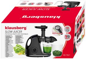 SOKOWIRÓWKA WYCISKARKA WOLNOOBROTOWA KLAUSBERG KB-7861 16