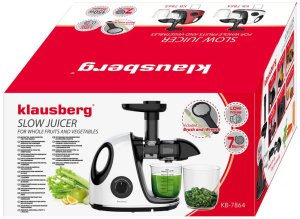 SOKOWIRÓWKA WYCISKARKA WOLNOOBROTOWA KLAUSBERG KB-7864 19